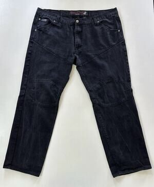 Winchester Men's Jeans American Legend Straight Black Denim Size 44